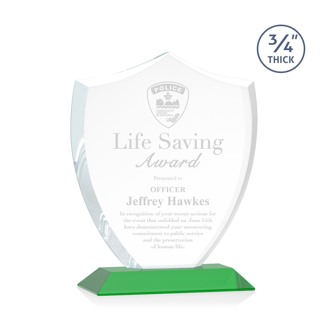 Scudo Shield Award - Green 7