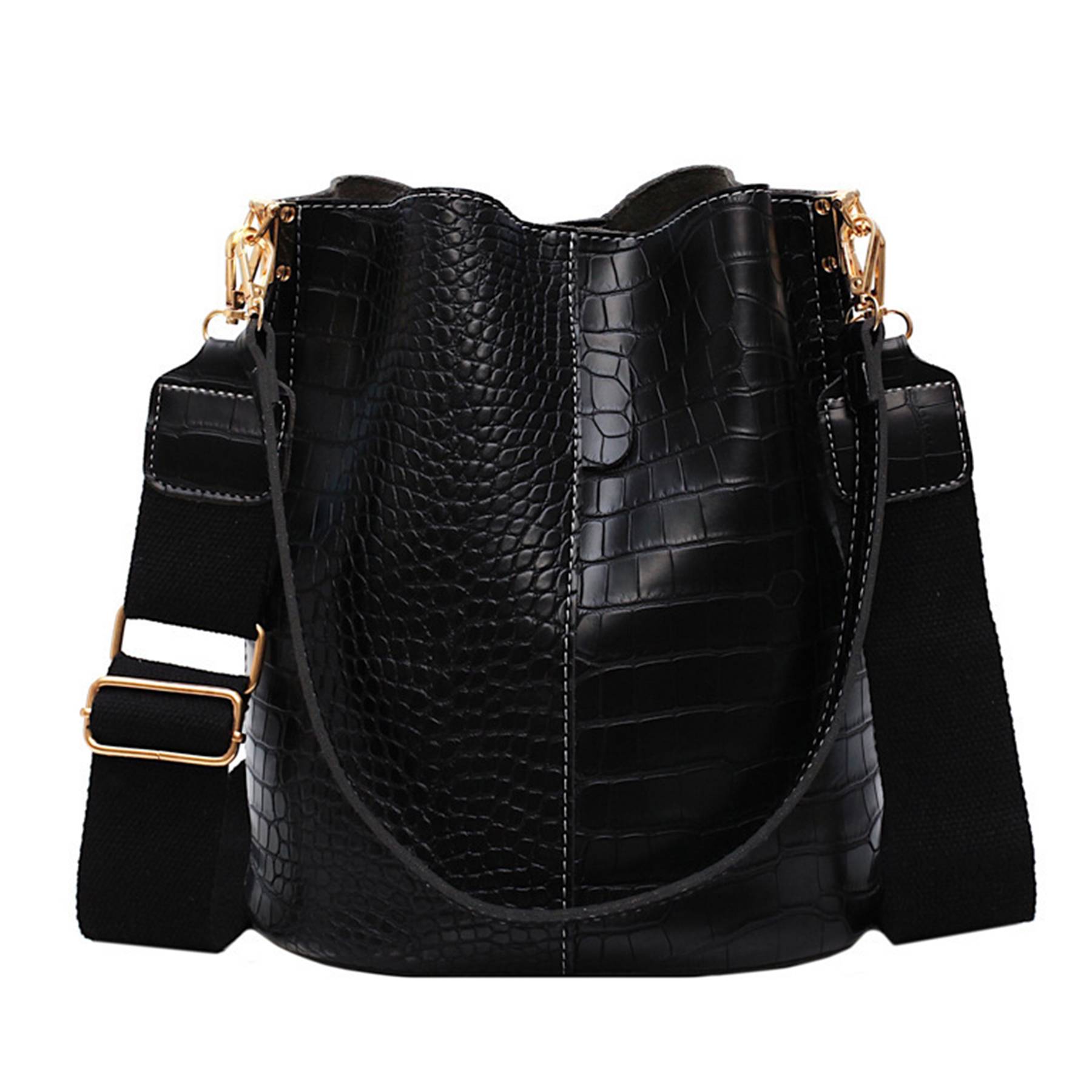 PU Bucket Bag And Crossbody Shoulder Handbags 2