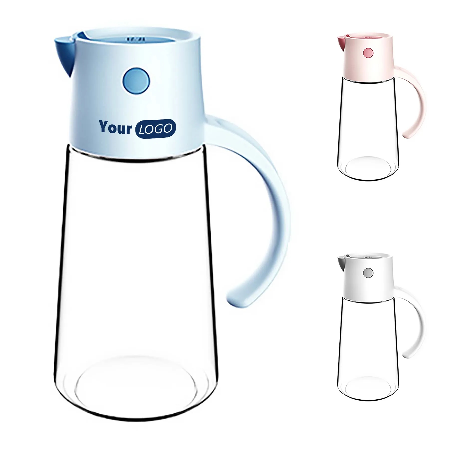 Glass Automatic Opening And Closing Oil Pot 4