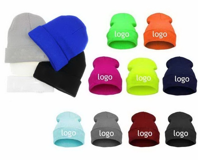 Acrylic Knit Beanie 2