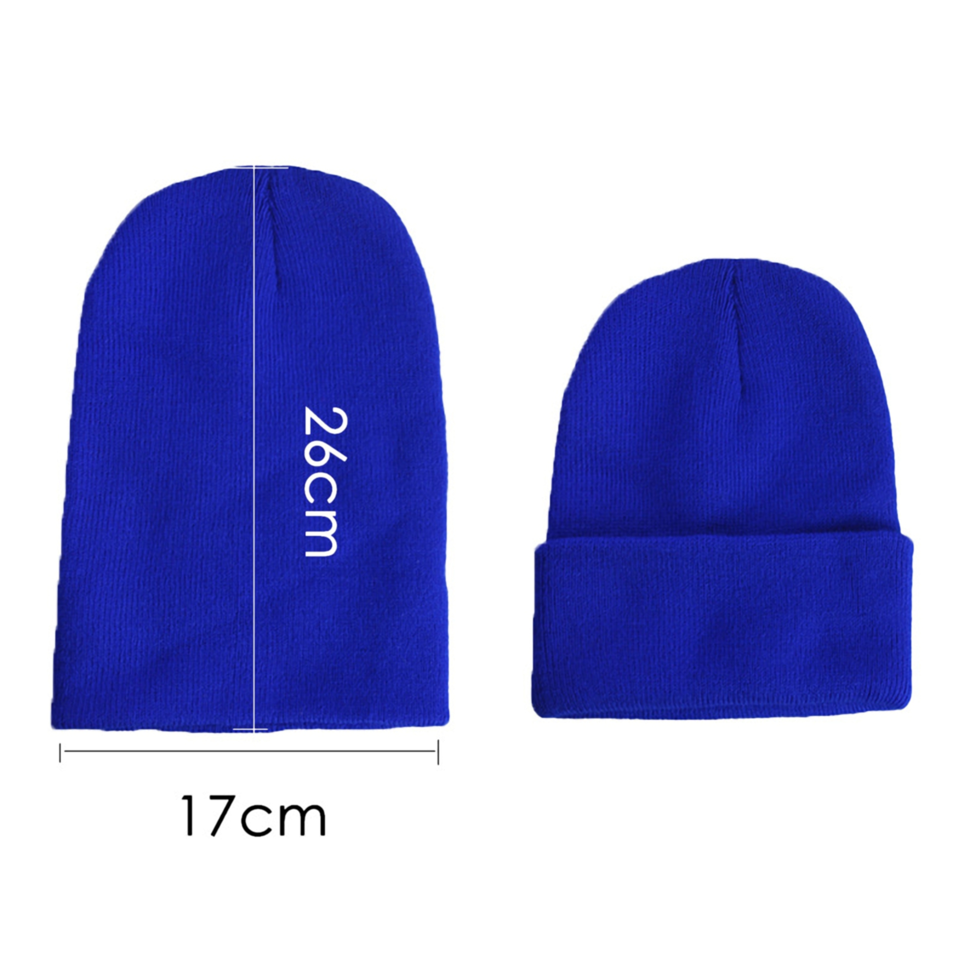 Knitted Cuffed Beanie 5
