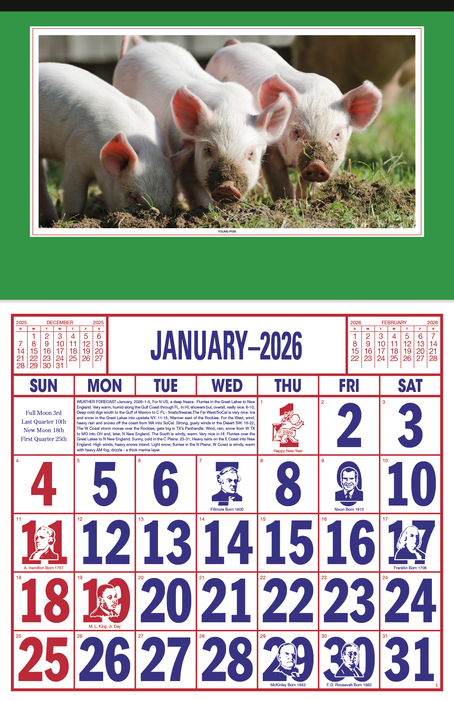 Skinner & Kennedy® Large Everyday Farm Memo 147