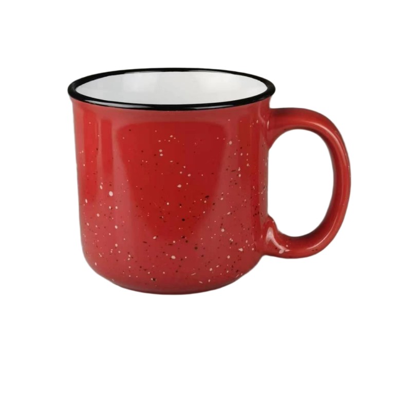 15 oz Speckled Ceramic Camp Mug 7