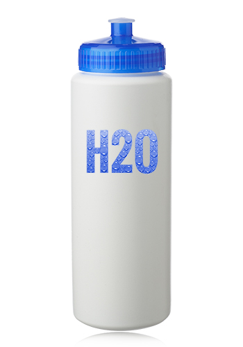 32 oz. HDPE Plastic Sports Water Bottles 8