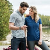 Women's LUNENBURG Roots73 Short Sleeve Polo 25
