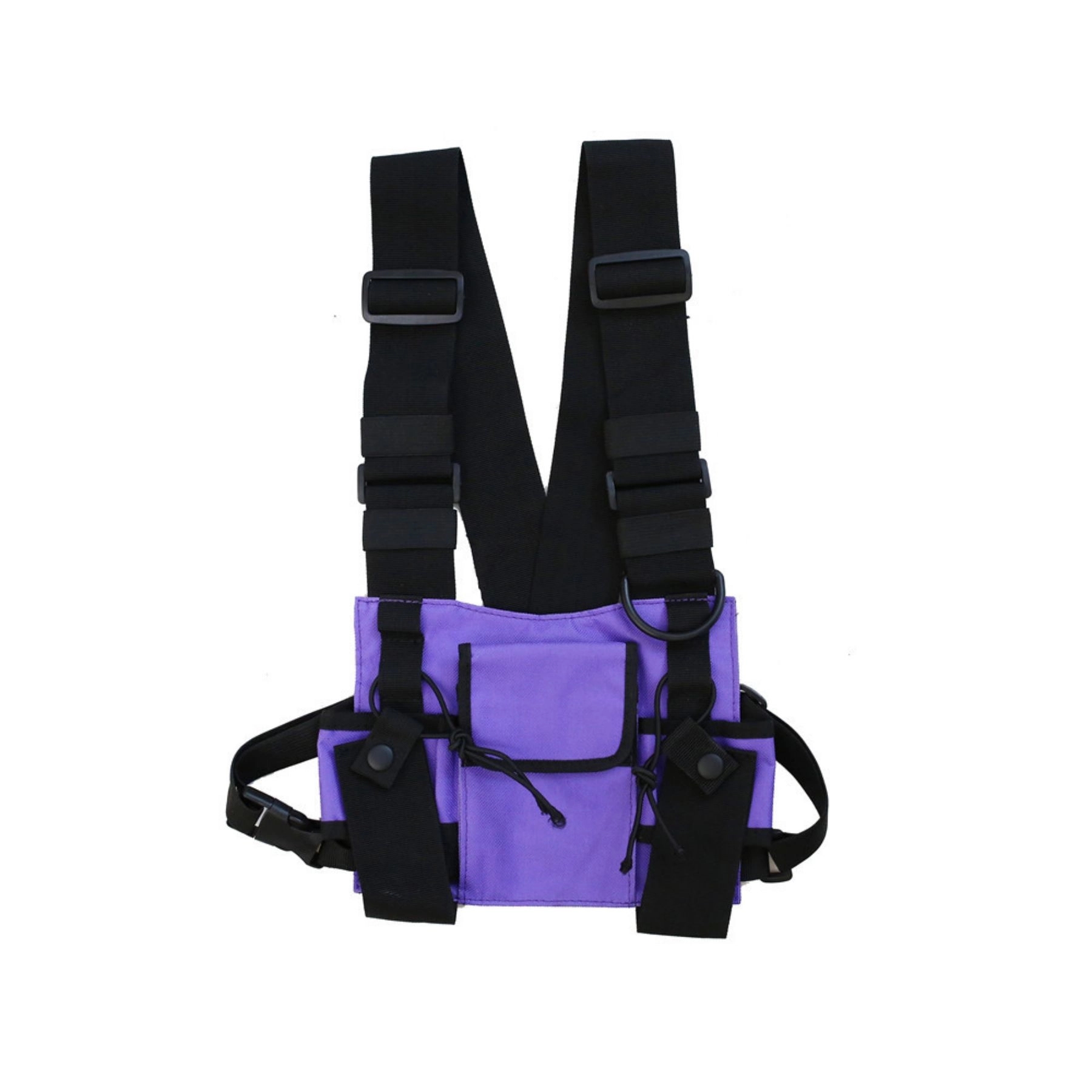 Radio Chest Rig Bag Holster Harness Pack For Man Woman 4
