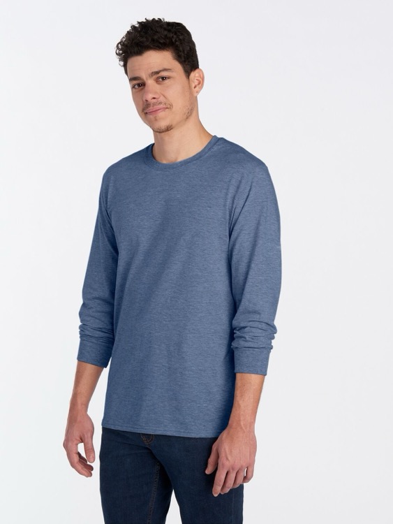 JERZEES Premium Blend Combed Ring-Spun Unisex Long-Sleeve T-Shirt 19
