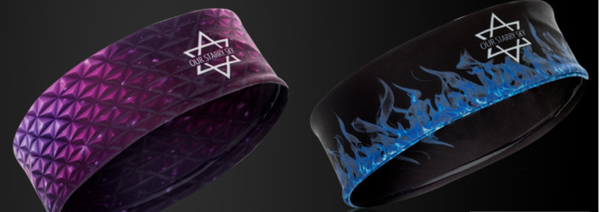 Ice Silk Full Print Sports Headband 3