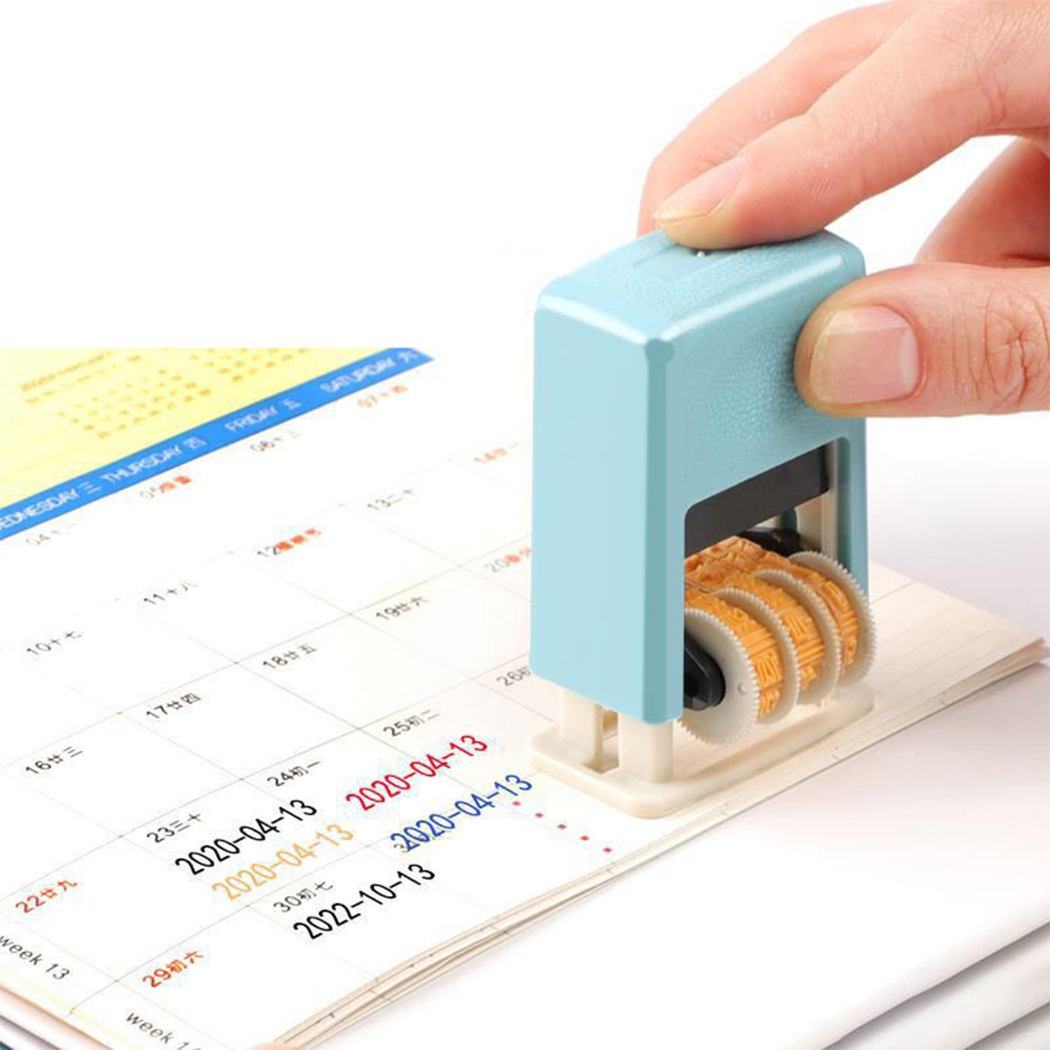 Adjustable Self-Inking Date Stamp 6