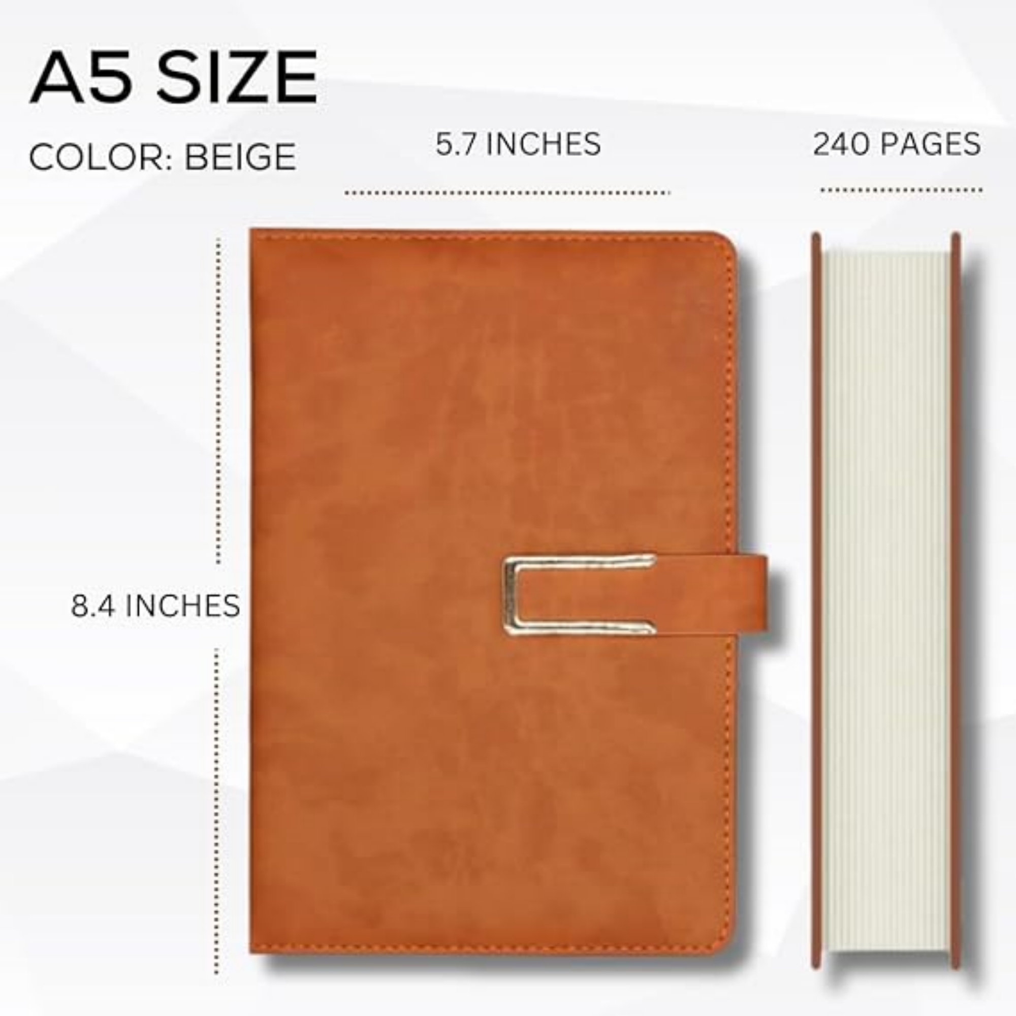 Leather Journal A5 5