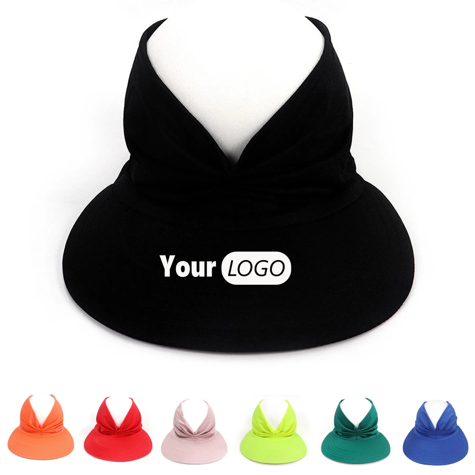 Foldable Women Summer Elastic Visor 2