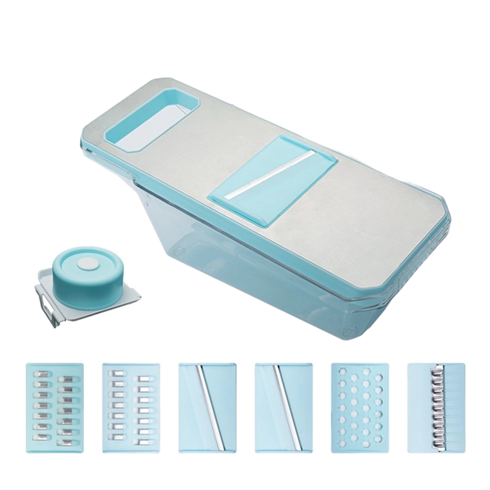 Household Stainless Steel Shredder With Kitchen Container 1