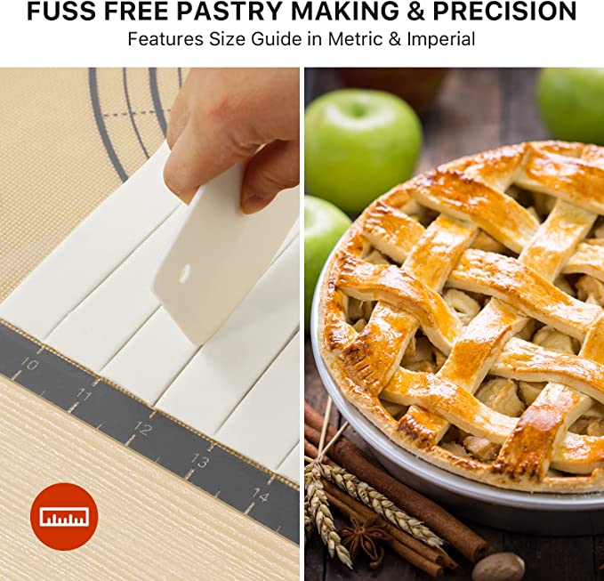 Non-Stick Reusable Silicone Baking Mats 12