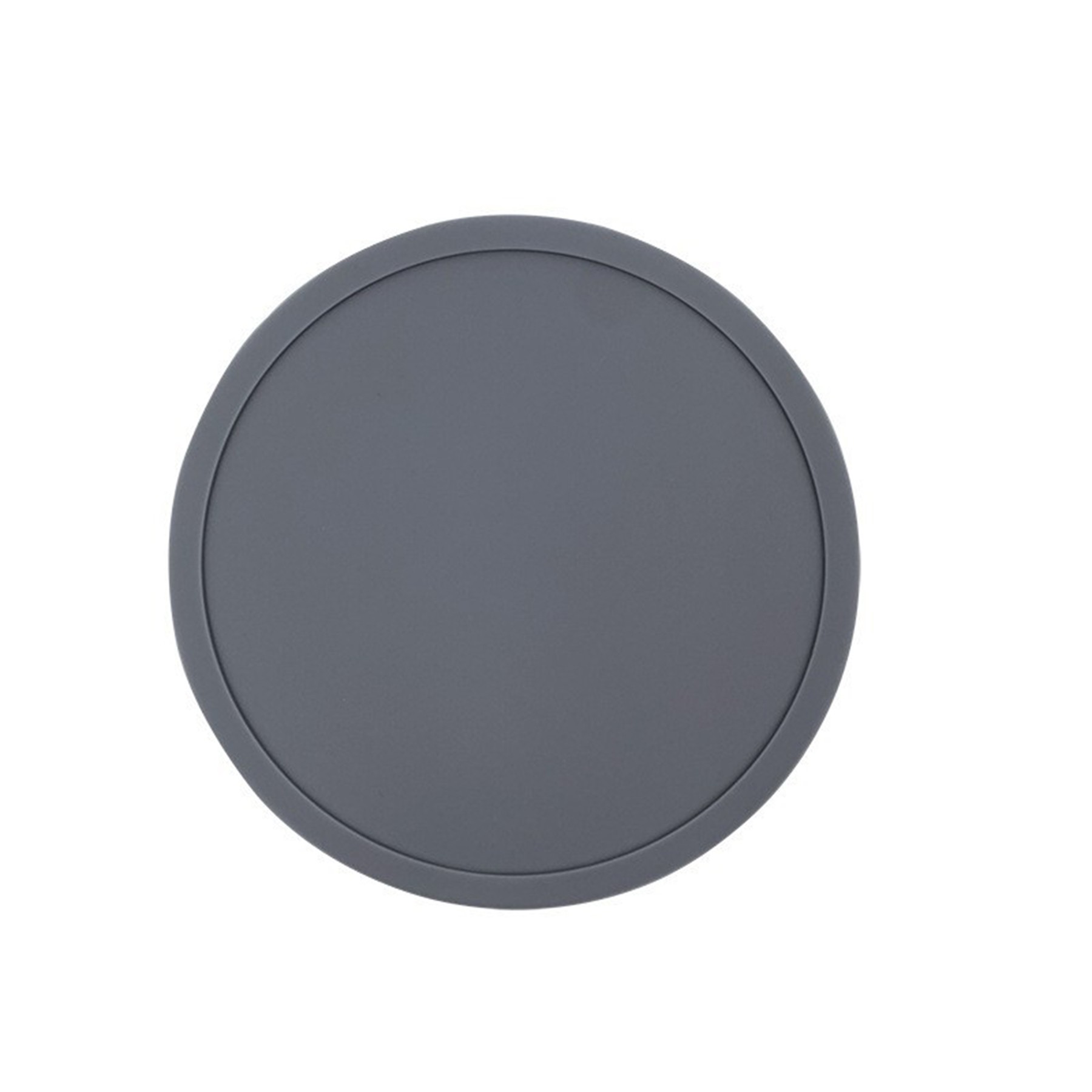 Silicone Coaster Round Food Grade Non-Slip Tea Coaster Cover 6