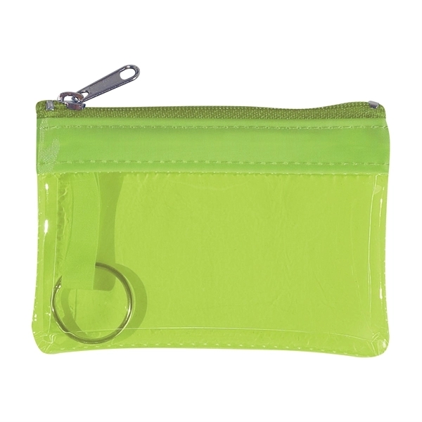 Translucent Zippered Coin Pouch 5