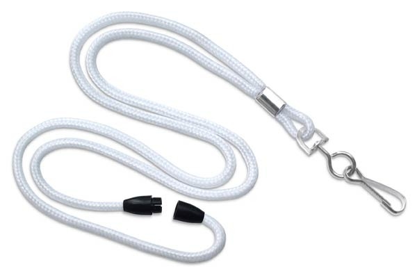 1/8" Round Braid Lanyard with Breakaway (J-Hook) 29