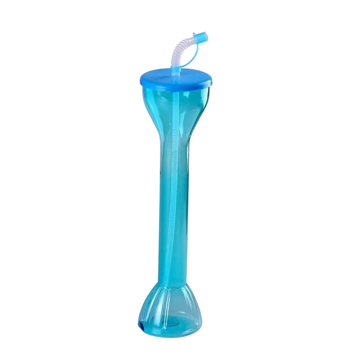 20oz Dumbbell Plastic Party Glass Slush Cups 4