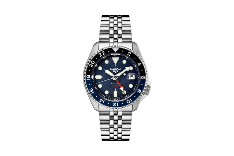 Seiko Men's 5 Sports SKX Sports Style GMT Stainless Steel Watch 1
