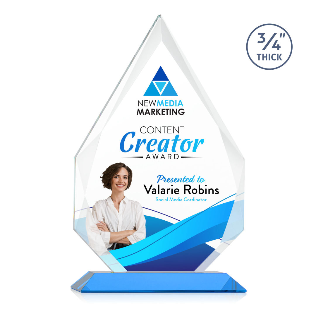 Hawthorne VividPrint™ Award - Sky Blue 8