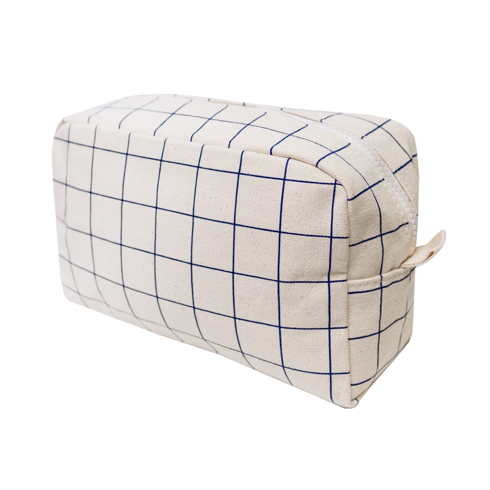 15 Oz. Canvas Travel Kit Windowpane Plaid 3