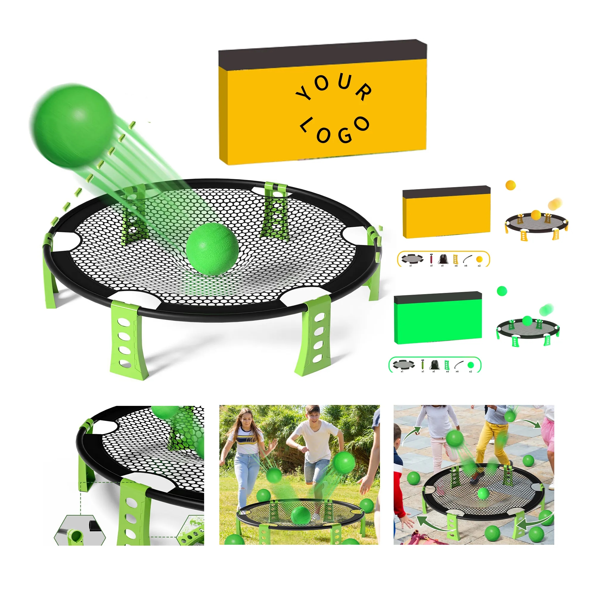 MOQ 12 Family Toss and Catch Net Game 3