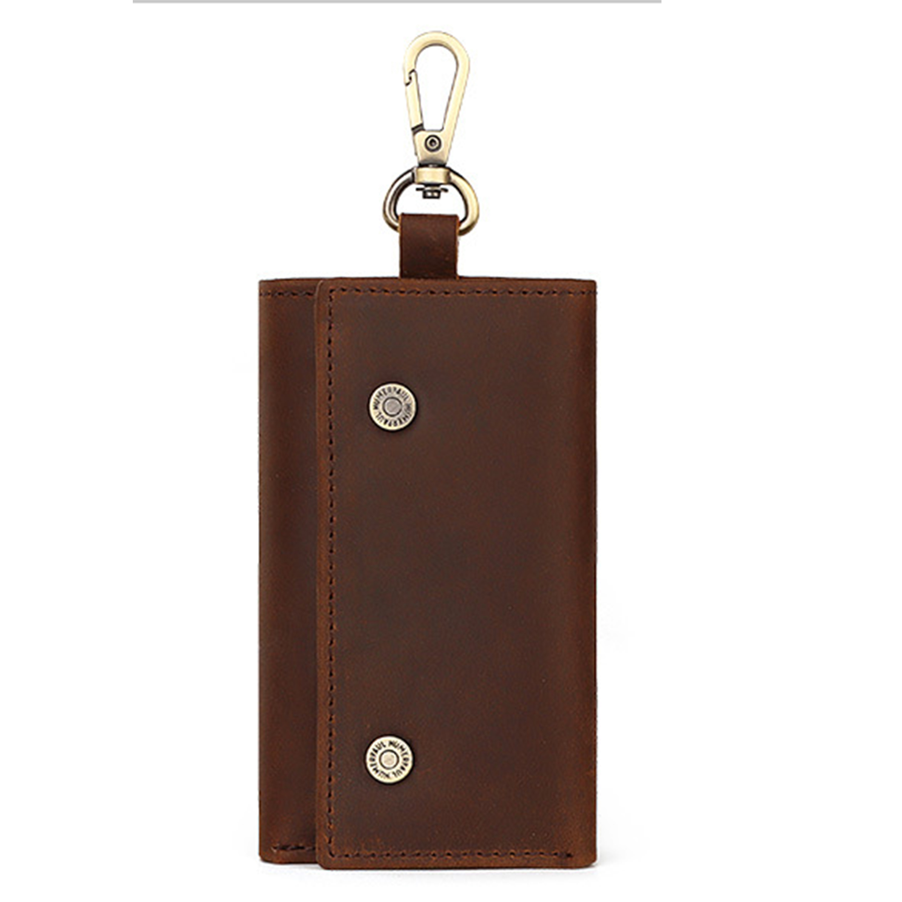 genuine leather keychain wallet 1