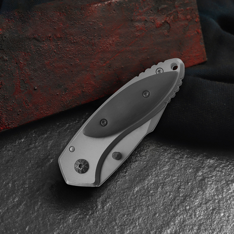 Portable outdoor mini folding knife 3