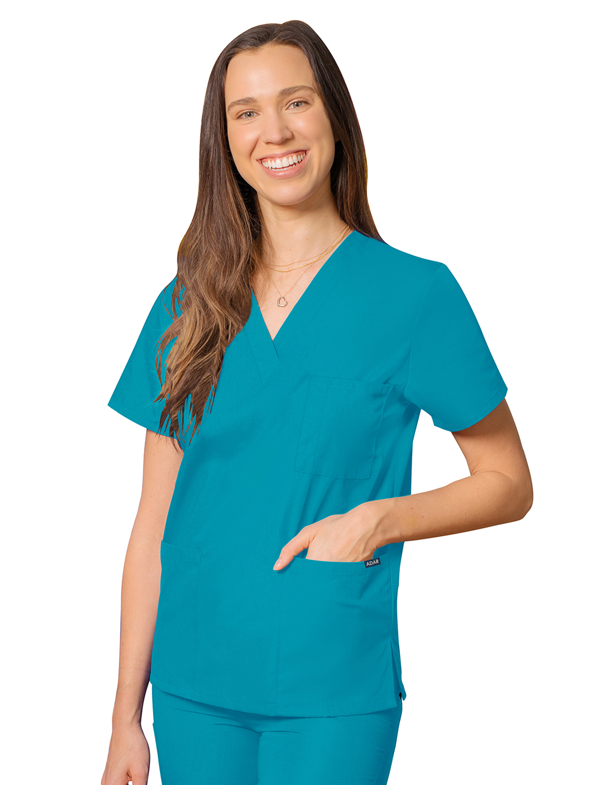 Adar - Universal - Unisex 3-Pocket V-Neck Top 37