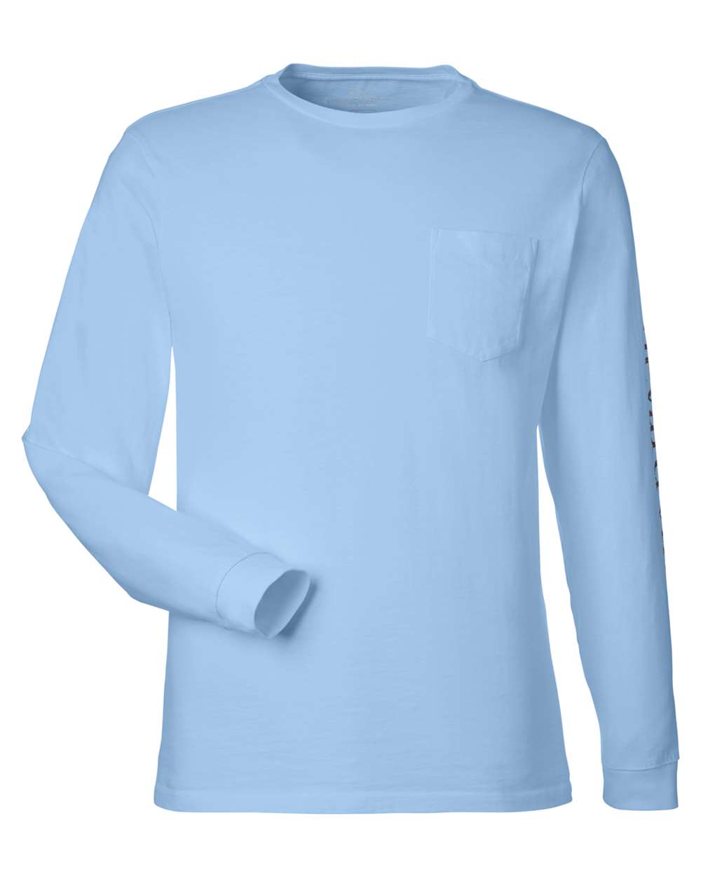 Unisex Long Sleeve Pocket T-Shirt - V021214 8