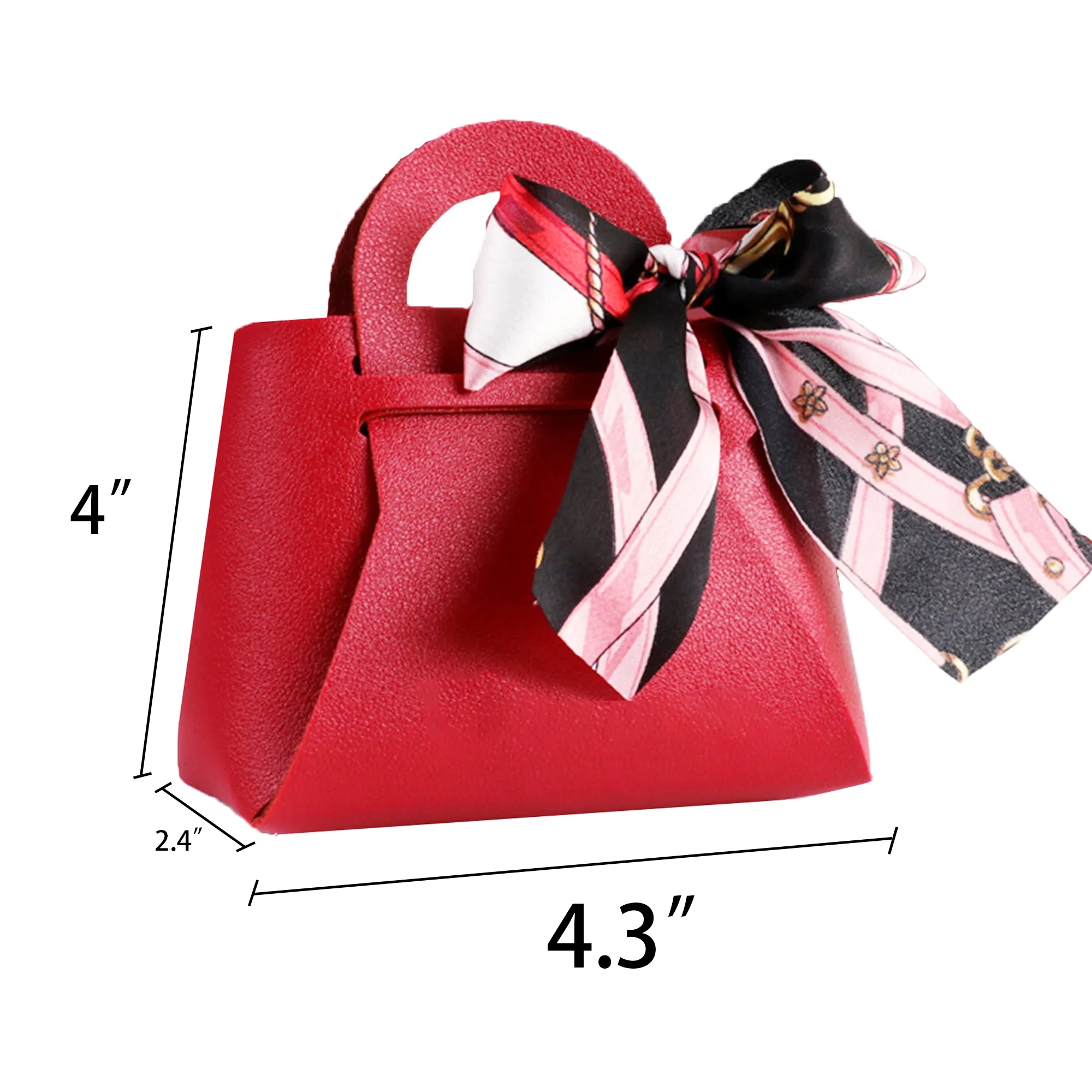 Premium PU Wedding Candy Clutch Tote Bag, custom tote bag with logo imprint 2