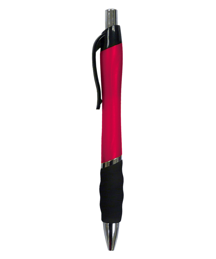 "The Venture" Click Pen w/ Black Rubber Grip 3