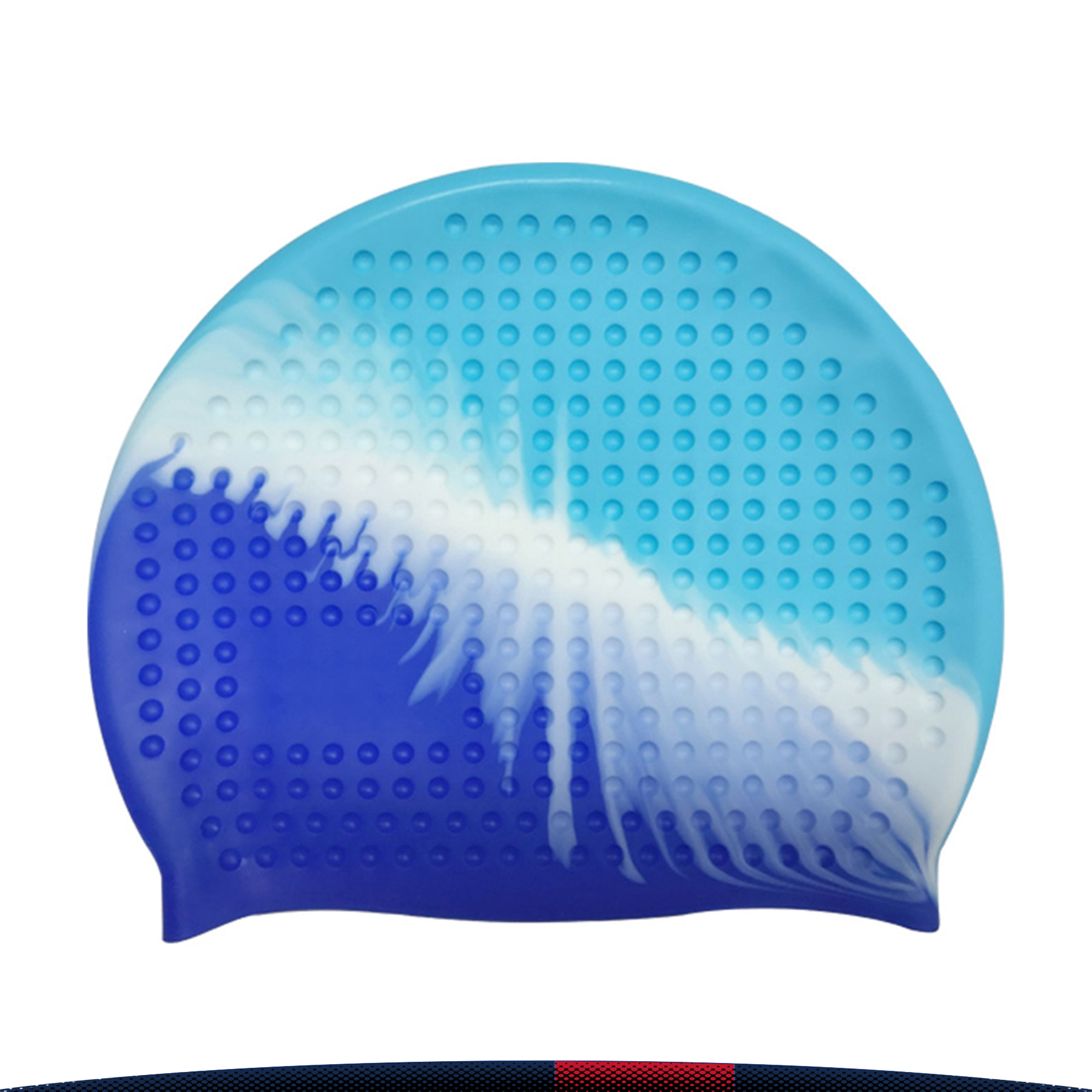 Multi-color Silicone Swimming Cap 12