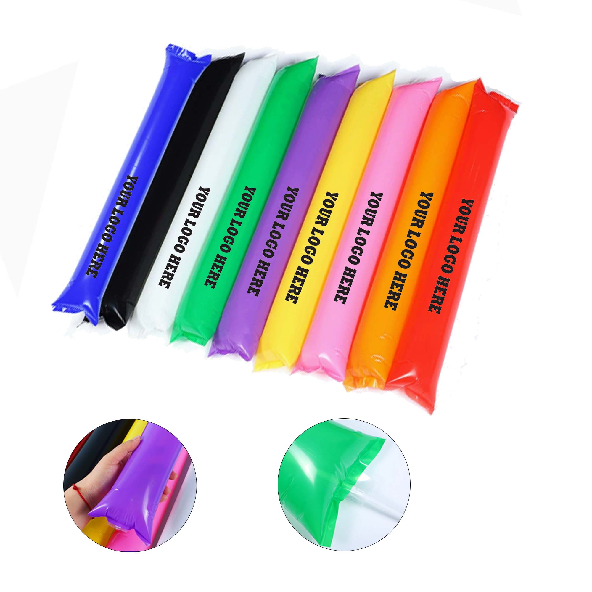 Inflatable Cheering Thunder Sticks Noise Maker 2