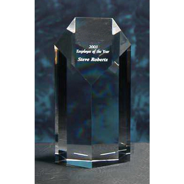 Pentagonal Tower Crystal Award 2