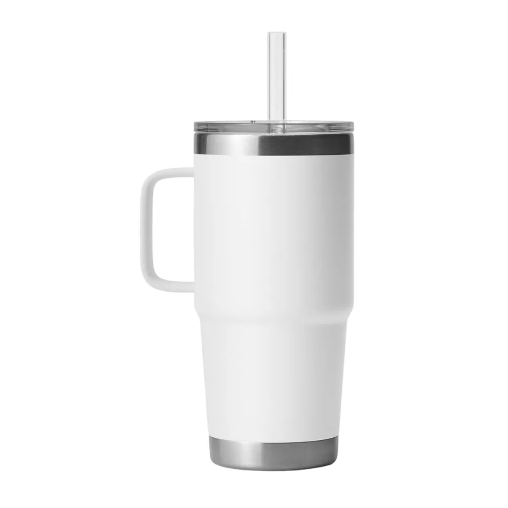 25oz. Insulated Tumbler with Handle and Straw 2
