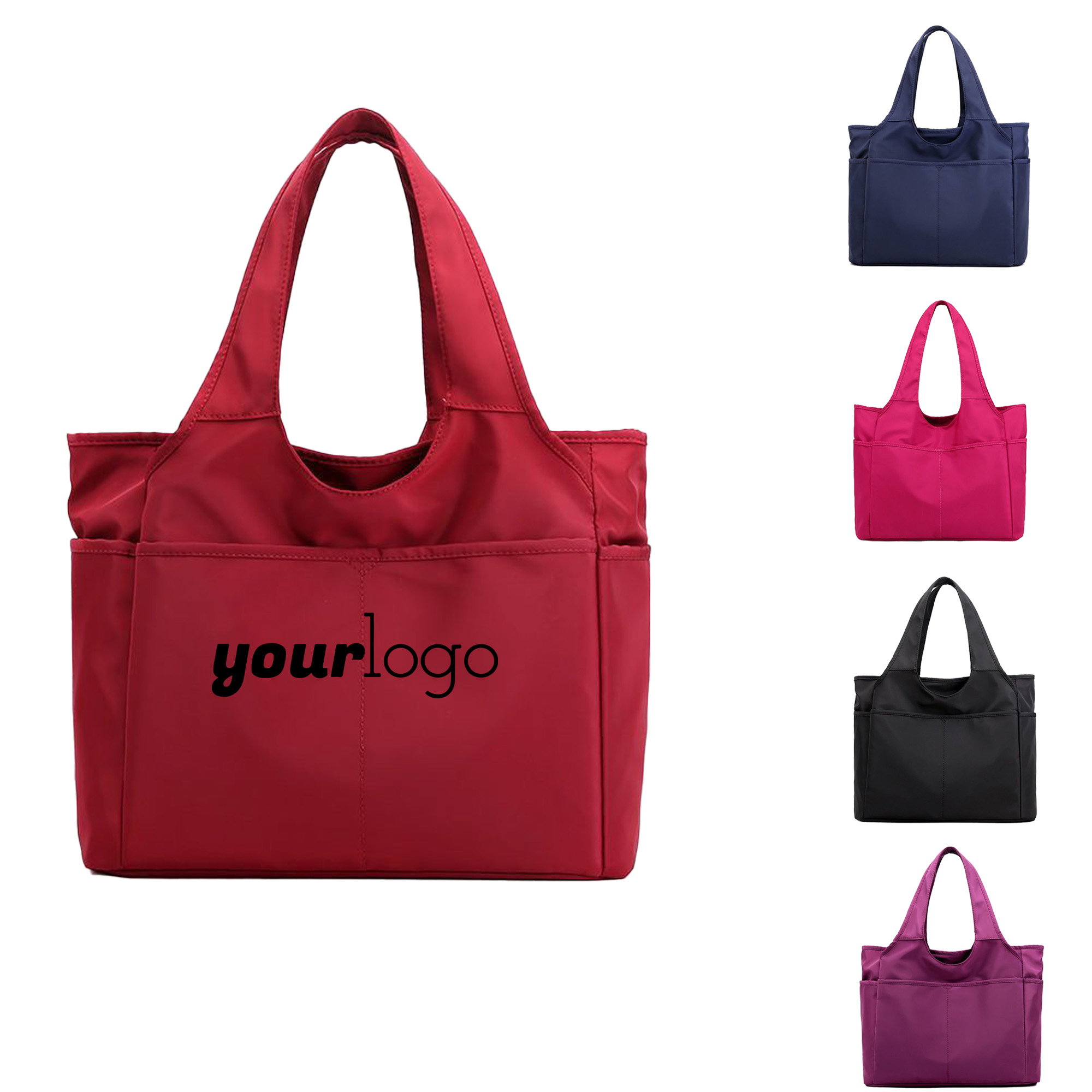Functional Nylon Tote Bag for Work, School, and Travel 3