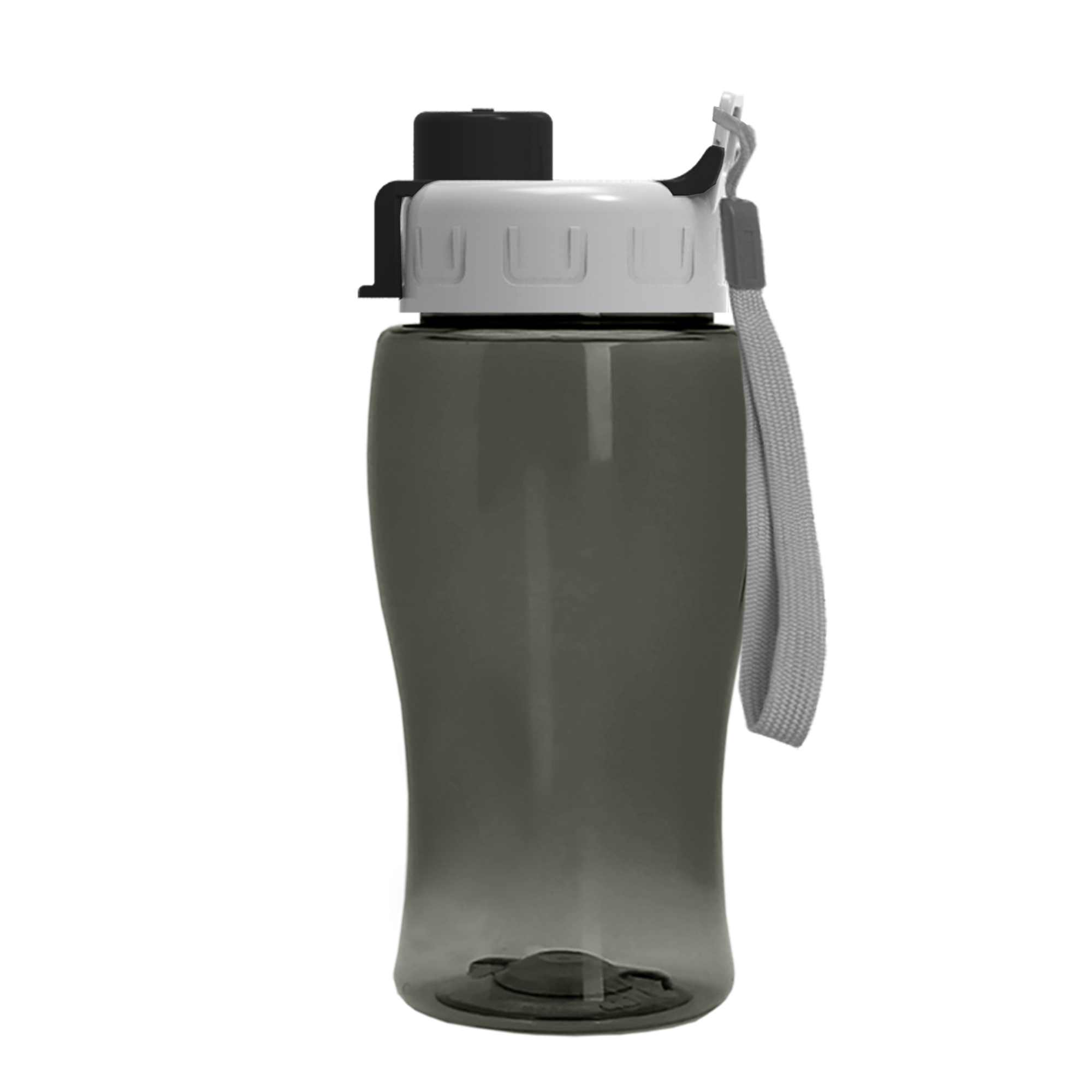 Poly-Pure Jr. - 18 oz. Transparent Bottle with Quick Snap 7
