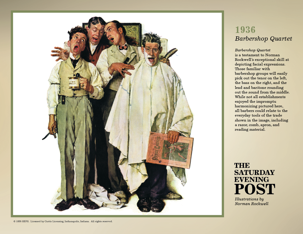 Triumph® Calendars The Saturday Evening Post Illustrations by Norman Rockwell Calendar 4