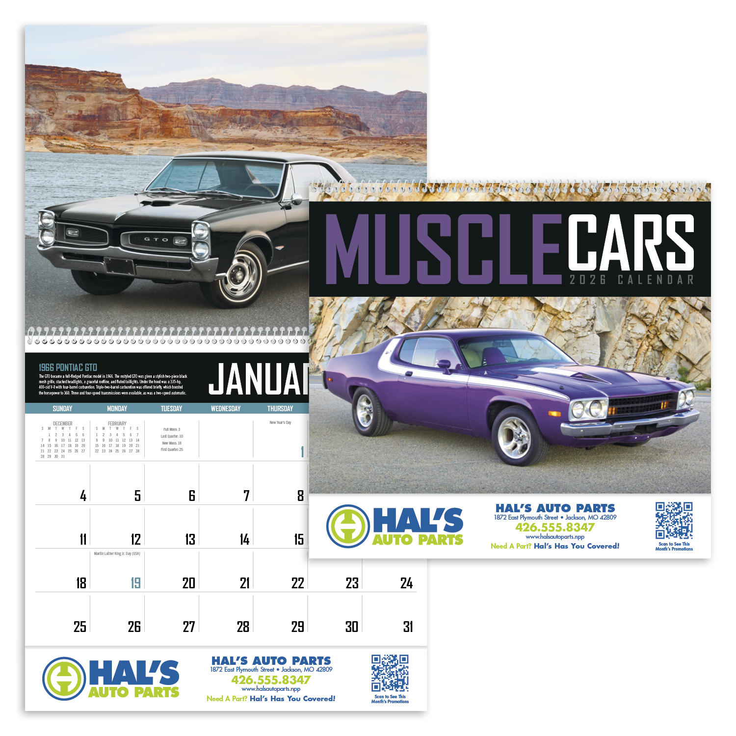 Triumph® Calendars Muscle Cars Calendar 48
