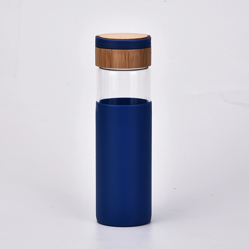 Custom 18 oz High-strength Borosilicate Glass Water Bottle 7