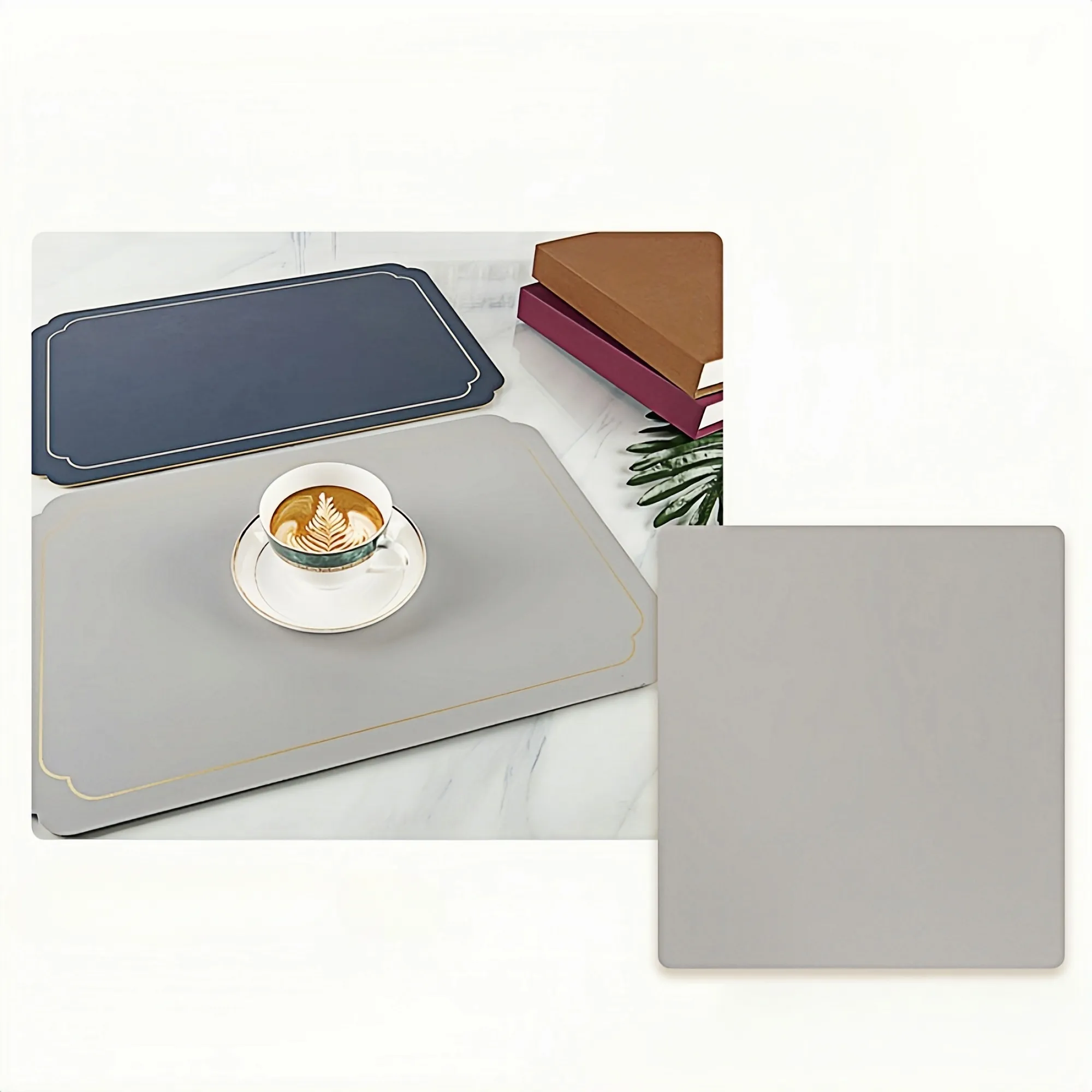 Faux Leather Dining Placemats 4