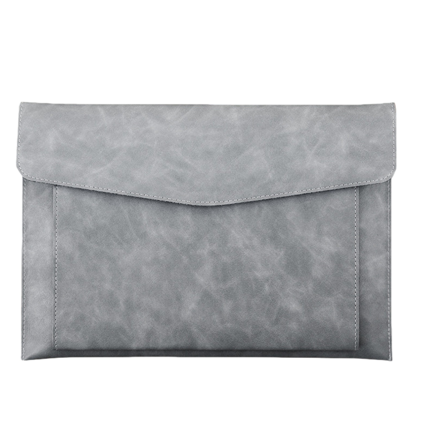 Leather A4 File Folder Document Holder with 2 Compartments 1