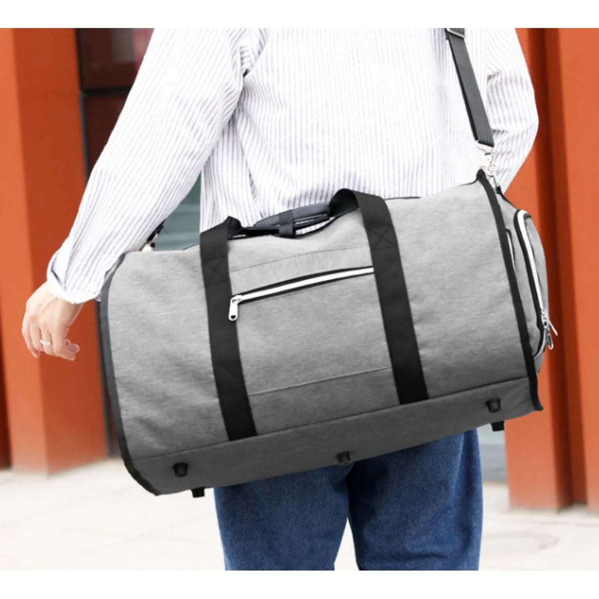 35LTravel Business Gym Duffel Bag With Carry Handles 2