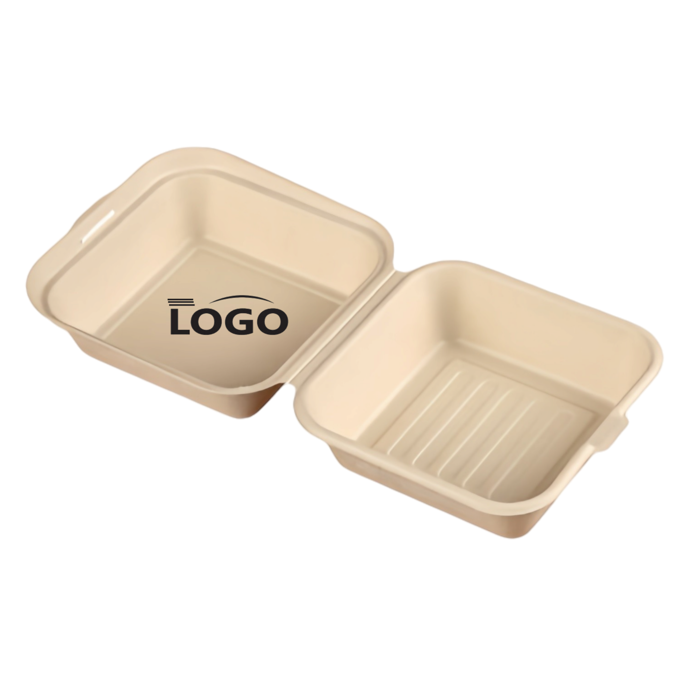 Compostable Clamshell Take Out Food Containers 1