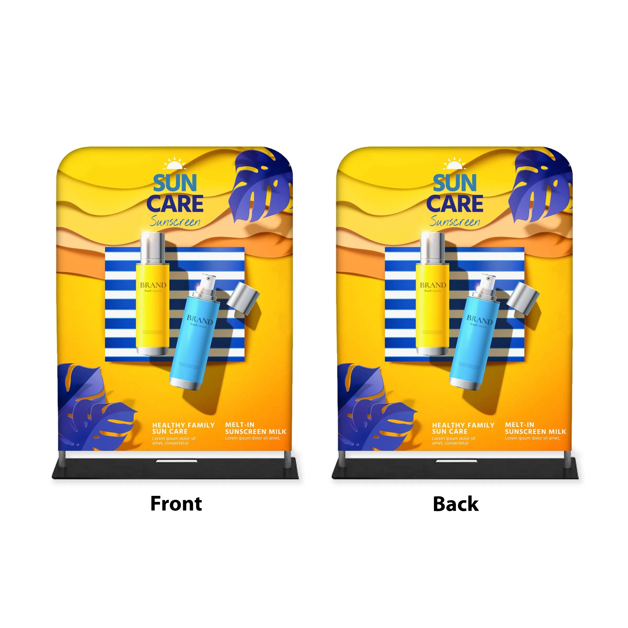 Tube Banner, Double Sided Digitally Printed - 7.5'x5' 5