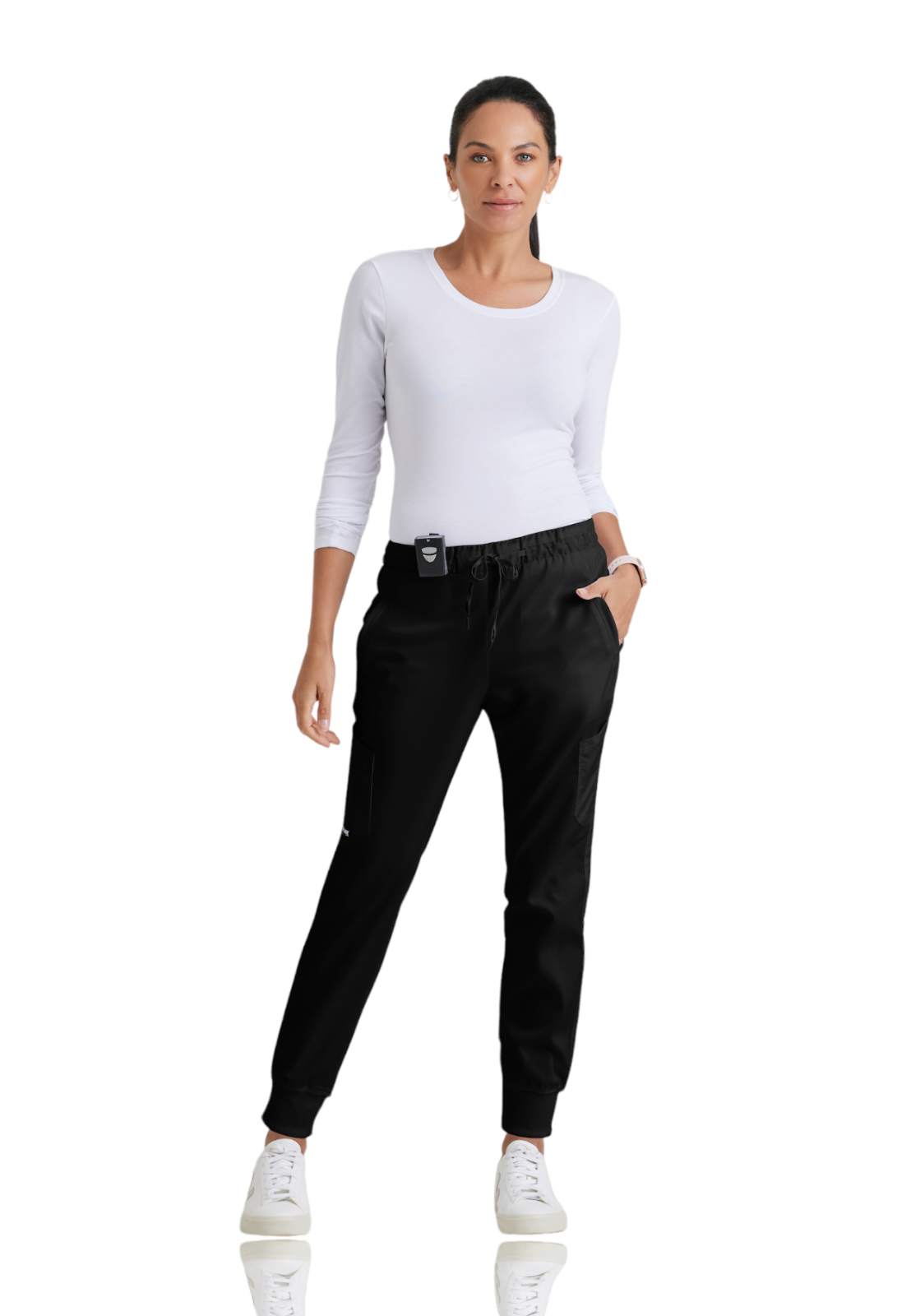 Grey's Anatomy Classic - Women's Five-Pocket Mid-Rise Kira Jogger Scrub Pant 11