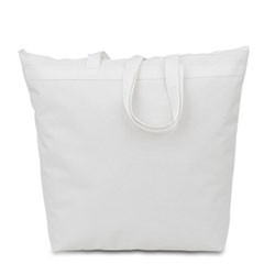 Large Zippered Tote Bag - Eco Friendly 23