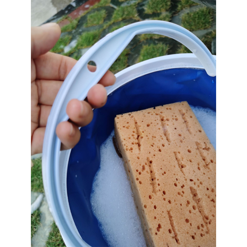 600D Oxford Durable Plastic Handle Foldable Bucket 7