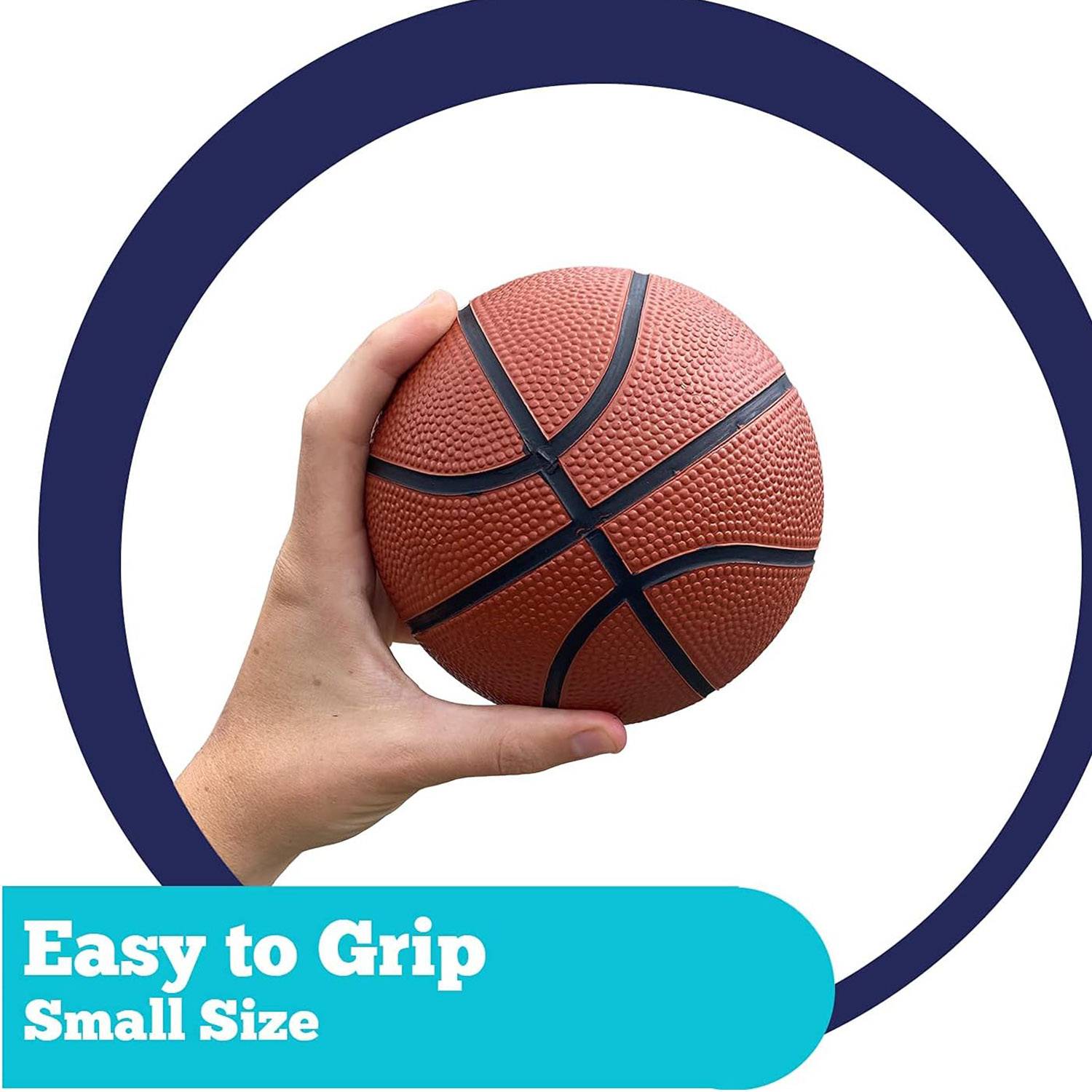 5" Mini PU Children Basketball 10