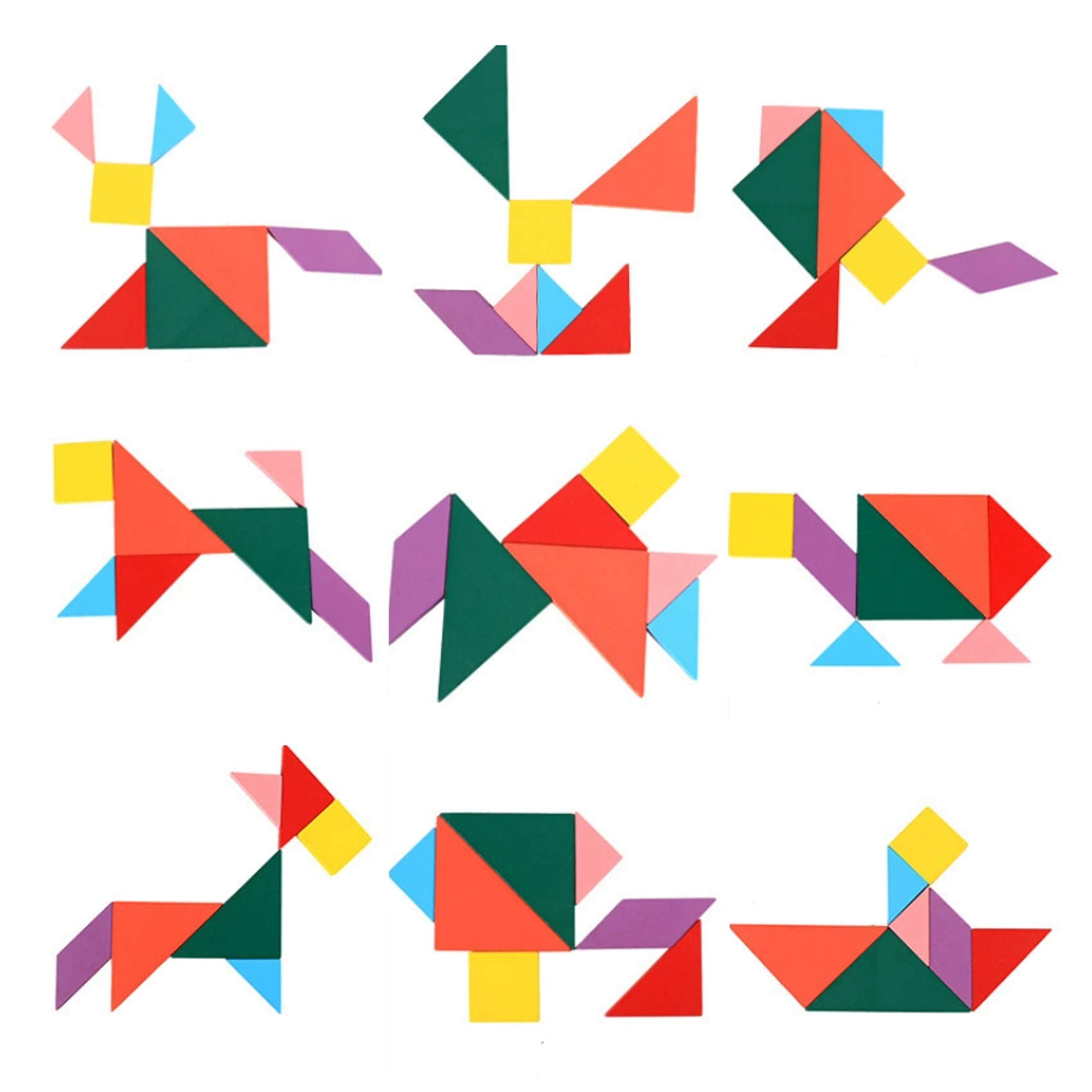 Wooden Tangram 3